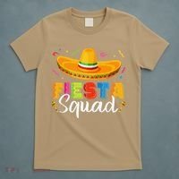 Fiesta Squad San Antonio Texas Cinco De Mayo Lets Fiesta T-Shirt thumb 5