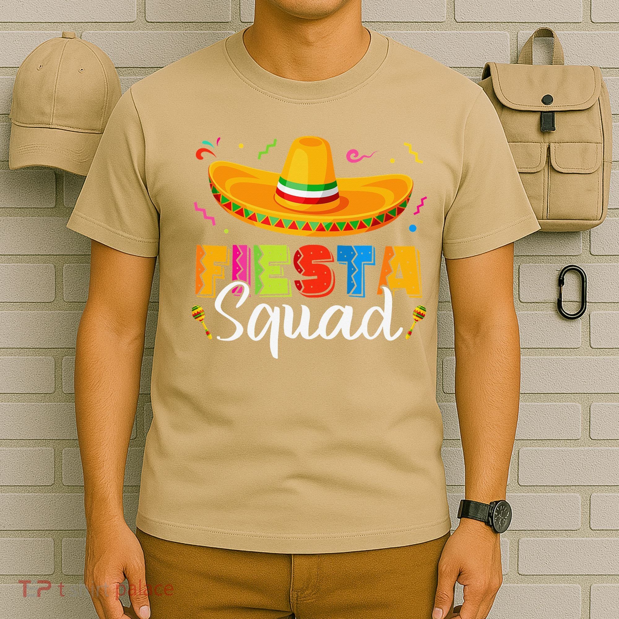 Fiesta Squad San Antonio Texas Cinco De Mayo Lets Fiesta T-Shirt