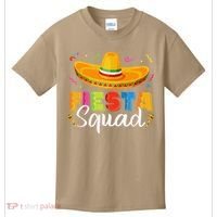Fiesta Squad San Antonio Texas Cinco De Mayo Lets Fiesta Kids T-Shirt thumb 0