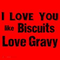 Funny Southern Sayings I Love You Like Biscuits Love Gravy Meaningful Gift Santa Hat thumb 1