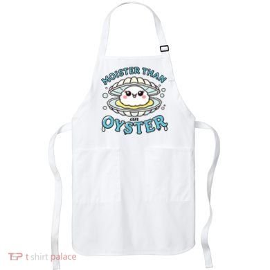 Funny Shucking Shellfish Seafood Apron