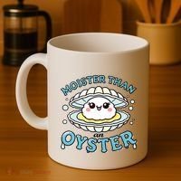 Funny Shucking Shellfish Seafood Coffee Mug thumb 4