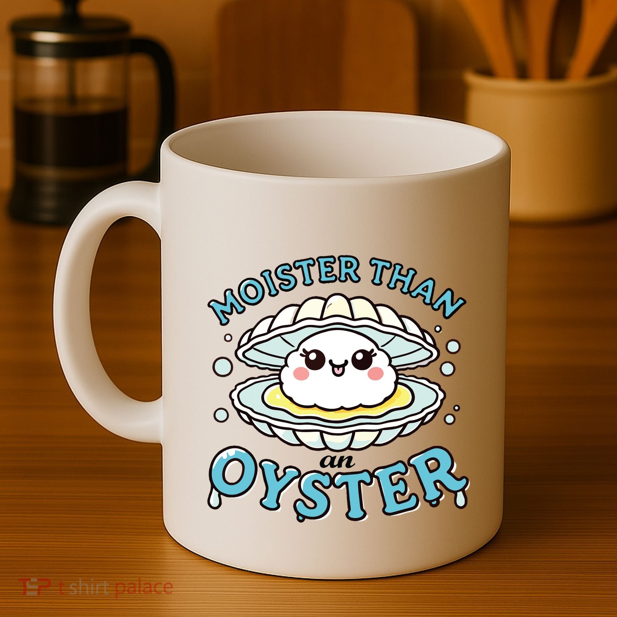 Funny Shucking Shellfish Seafood Coffee Mug