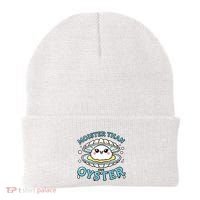 Funny Shucking Shellfish Seafood Beanie thumb 0