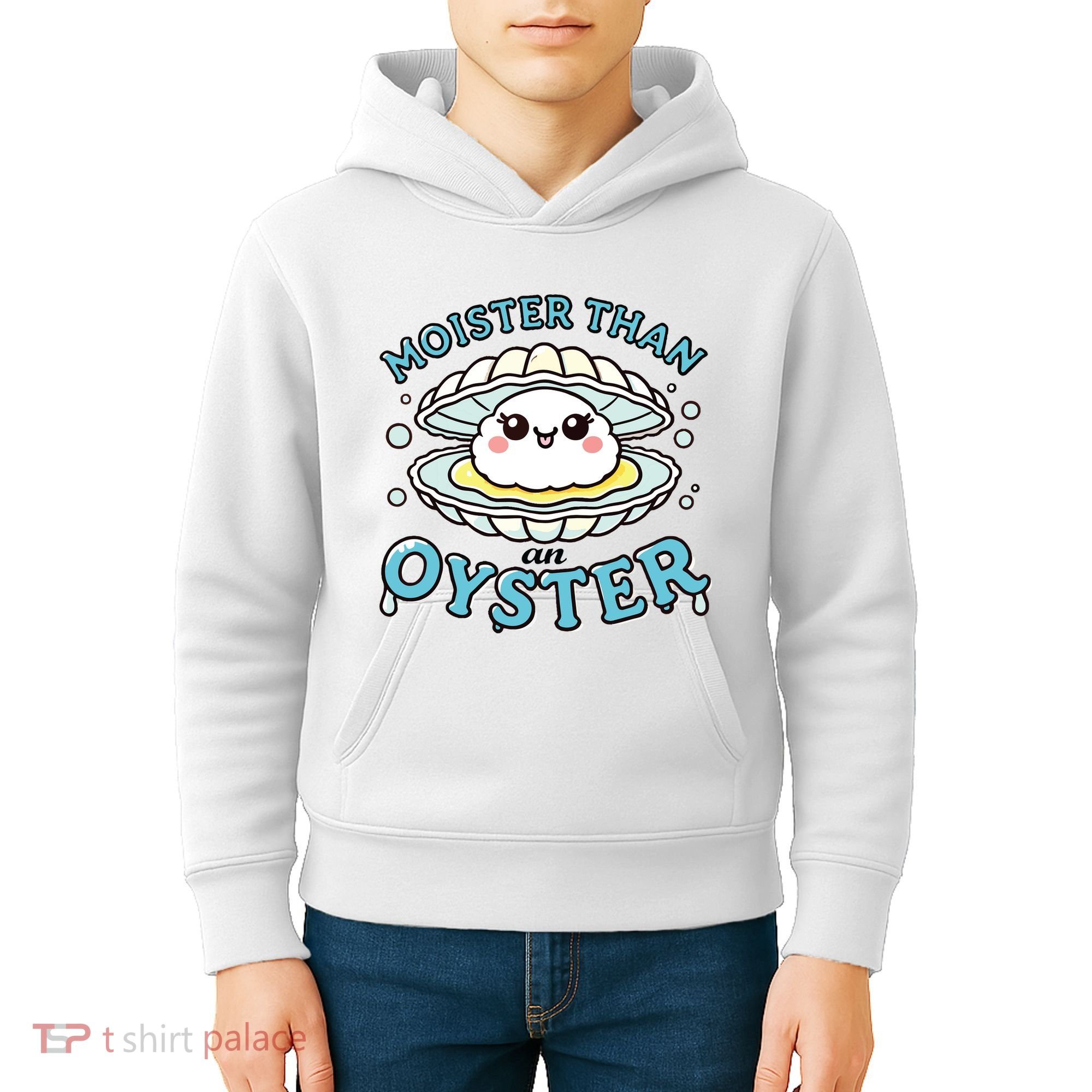 Funny Shucking Shellfish Seafood Kids Hoodie