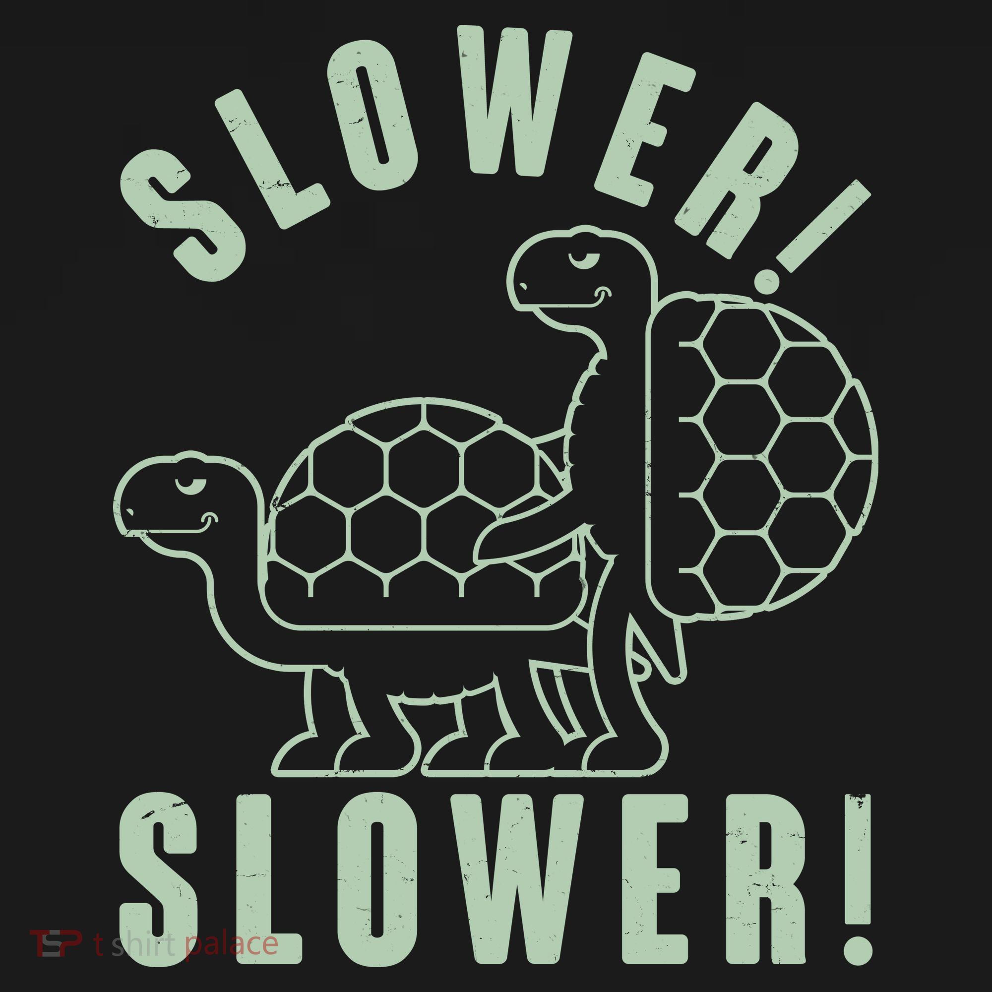 Funny Slower Slower Two Turtles Hooded Wearable Blanket