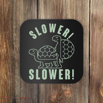 Funny Slower Slower Two Turtles Coaster