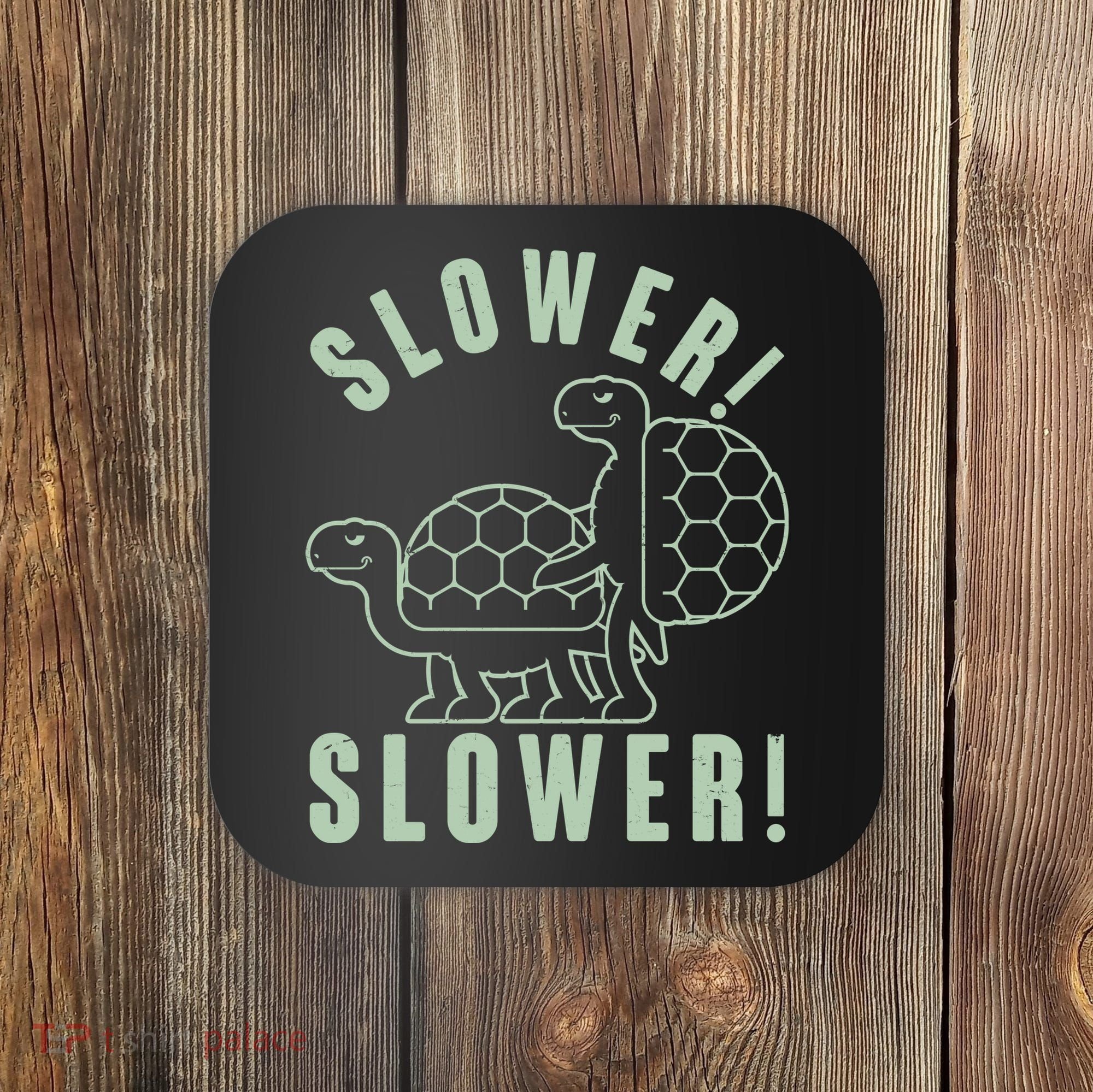 Funny Slower Slower Two Turtles Coaster