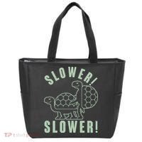 Funny Slower Slower Two Turtles Tote Bag thumb 0