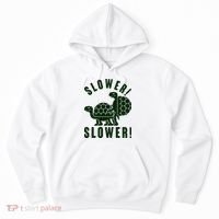 Funny Slower Slower Two Turtles Hoodie thumb 0