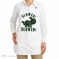 Funny Slower Slower Two Turtles Apron thumb 2