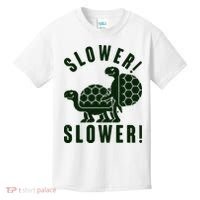 Funny Slower Slower Two Turtles Kids T-Shirt thumb 0