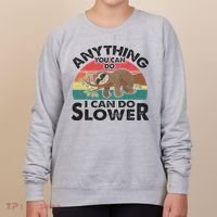 Funny Sleep Sloth Anything You Can Do Women Gift Women's Sweatshirt thumb 0