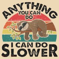 Funny Sleep Sloth Anything You Can Do Women Gift Tote Bag thumb 4