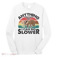 Funny Sleep Sloth Anything You Can Do Women Gift Long Sleeve Shirt thumb 0