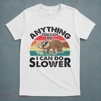 Funny Sleep Sloth Anything You Can Do Women Gift T-Shirt thumb 5