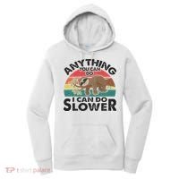 Funny Sleep Sloth Anything You Can Do Women Gift Women's Hoodie thumb 0