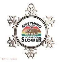 Funny Sleep Sloth Anything You Can Do Women Gift Ornament thumb 0