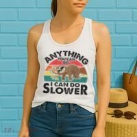 Funny Sleep Sloth Anything You Can Do Women Gift Women's Tank Top thumb 2