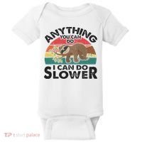 Funny Sleep Sloth Anything You Can Do Women Gift Baby Bodysuit thumb 0
