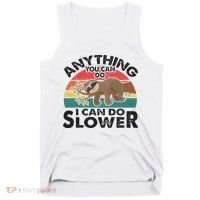 Funny Sleep Sloth Anything You Can Do Women Gift Tank Top thumb 0