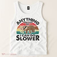 Funny Sleep Sloth Anything You Can Do Women Gift Tank Top thumb 2