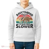 Funny Sleep Sloth Anything You Can Do Women Gift Kids Hoodie thumb 4