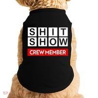 Funny Shit Show Crew Member Doggie Tank thumb 0