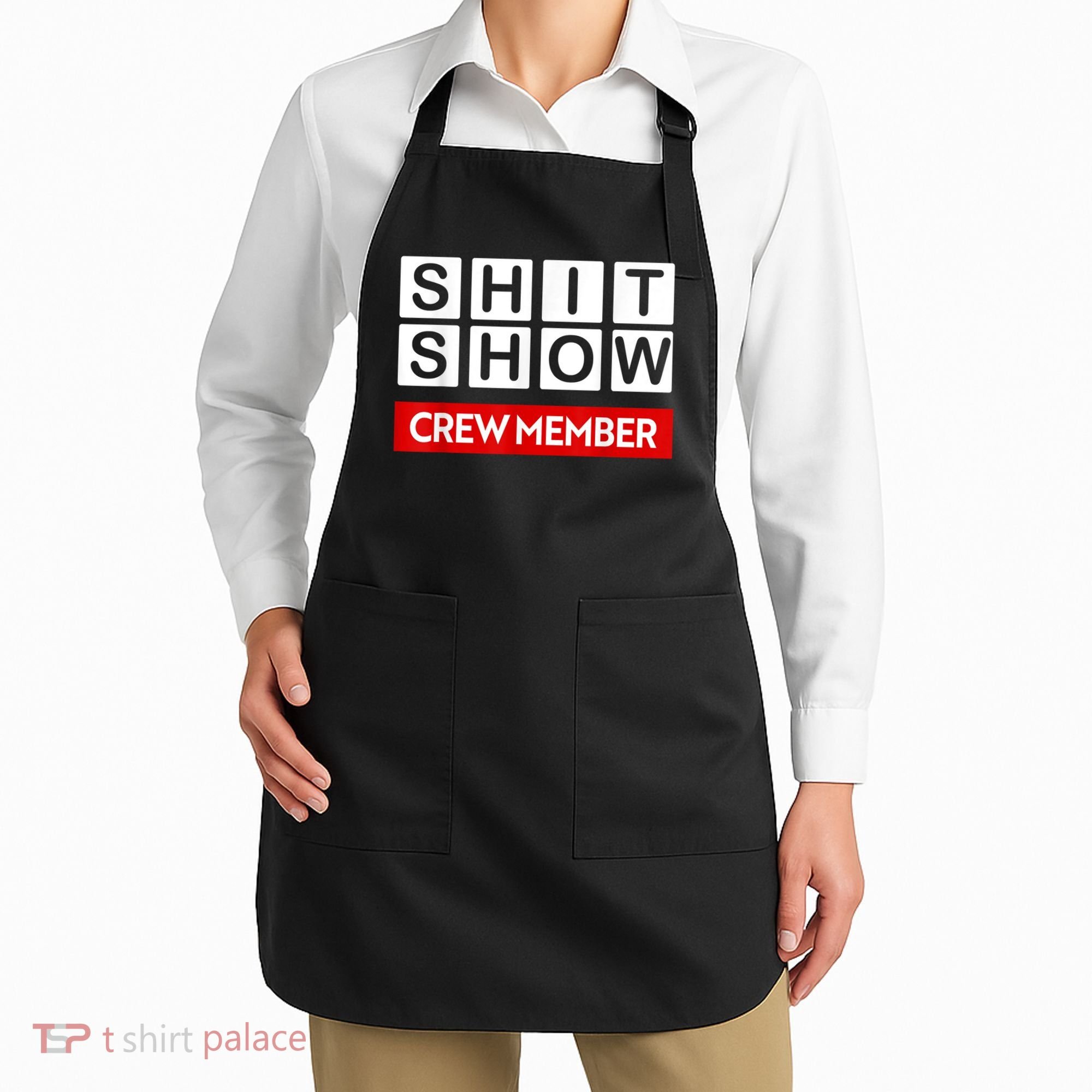 Funny Shit Show Crew Member Apron