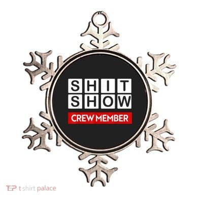 Funny Shit Show Crew Member Ornament