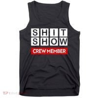 Funny Shit Show Crew Member Tank Top thumb 0