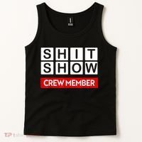 Funny Shit Show Crew Member Tank Top thumb 2