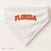 Florida State Sports Logo USA-Made Doggie Bandana thumb 0