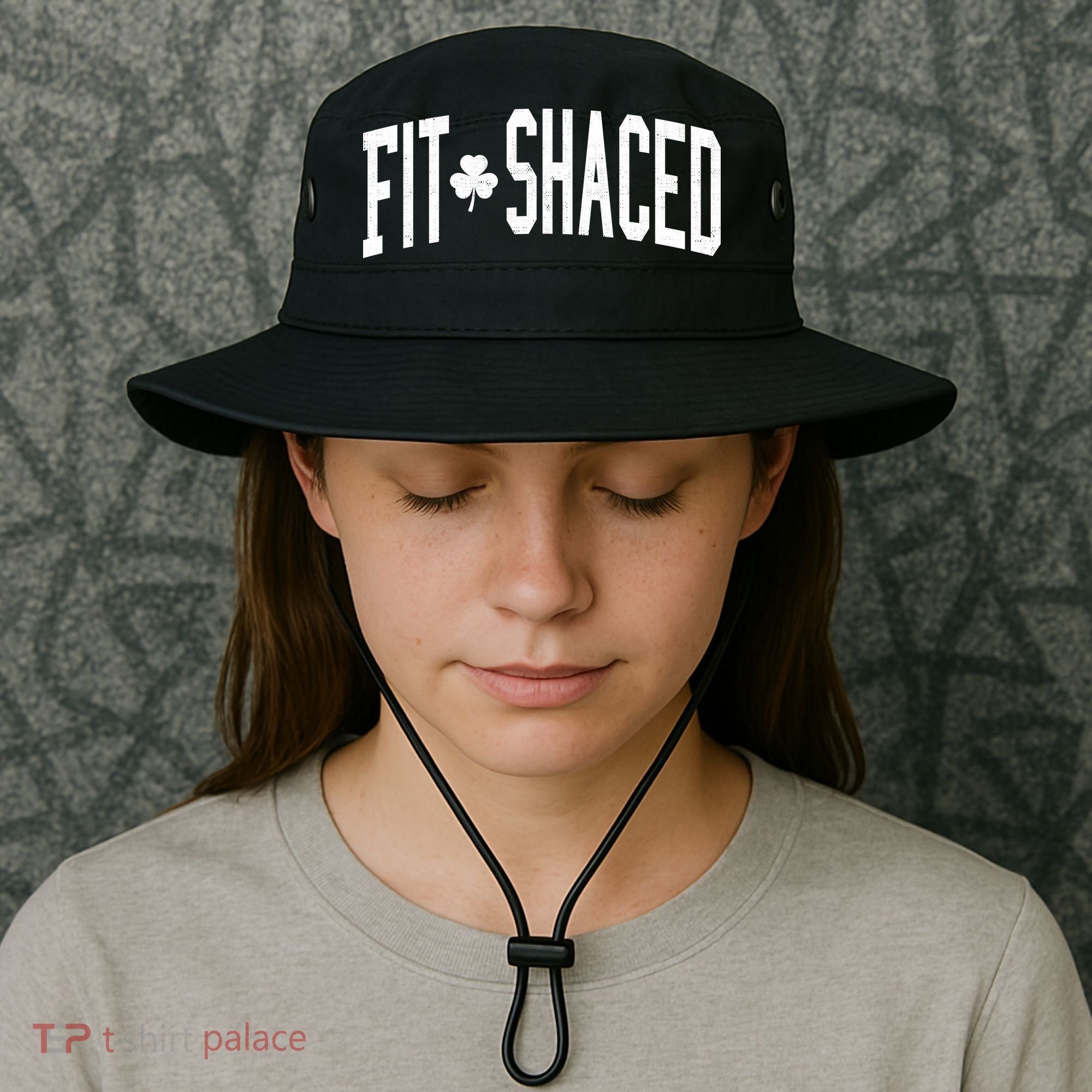 Fit Shaced St Patricks Day Drinking Party Bucket Hat