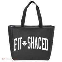 Fit Shaced St Patricks Day Drinking Party Tote Bag thumb 0