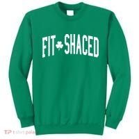 Fit Shaced St Patricks Day Drinking Party Sweatshirt thumb 0