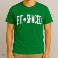 Fit Shaced St Patricks Day Drinking Party T-Shirt thumb 3