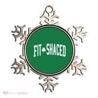 Fit Shaced St Patricks Day Drinking Party Ornament thumb 0