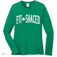 Fit Shaced St Patricks Day Drinking Party Women's Long Sleeve Shirt thumb 0