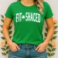 Fit Shaced St Patricks Day Drinking Party Women's T-Shirt thumb 2