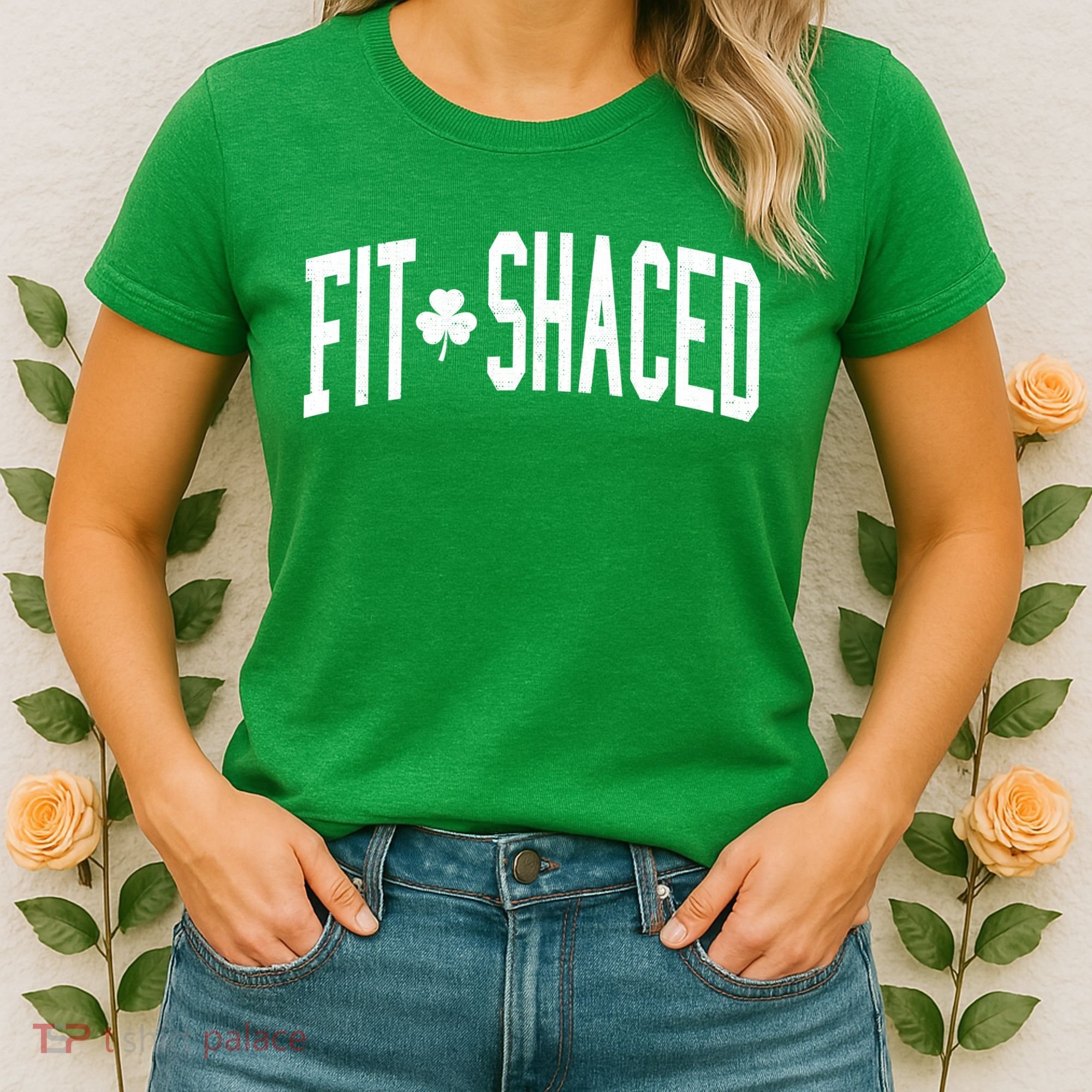 Fit Shaced St Patricks Day Drinking Party Women's T-Shirt