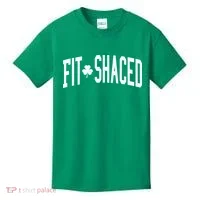 Fit Shaced St Patricks Day Drinking Party Kids T-Shirt thumb 0