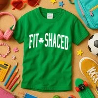 Fit Shaced St Patricks Day Drinking Party Kids T-Shirt thumb 3
