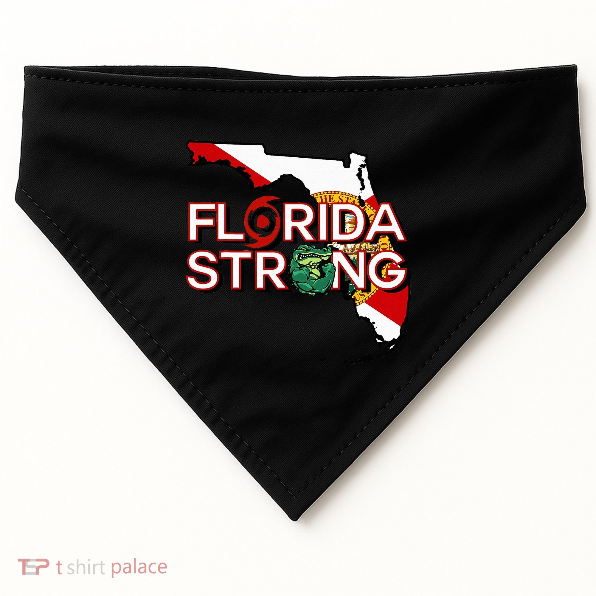 Florida Strong Support Gator Strong Florida Strong Community USA-Made Doggie Bandana