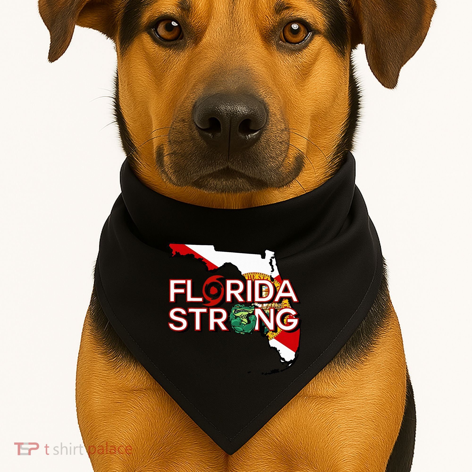 Florida Strong Support Gator Strong Florida Strong Community USA-Made Doggie Bandana