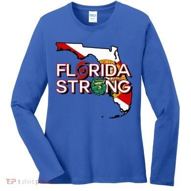 Florida Strong Support Gator Strong Florida Strong Community Women's Long Sleeve Shirt