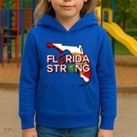 Florida Strong Support Gator Strong Florida Strong Community Kids Hoodie thumb 3