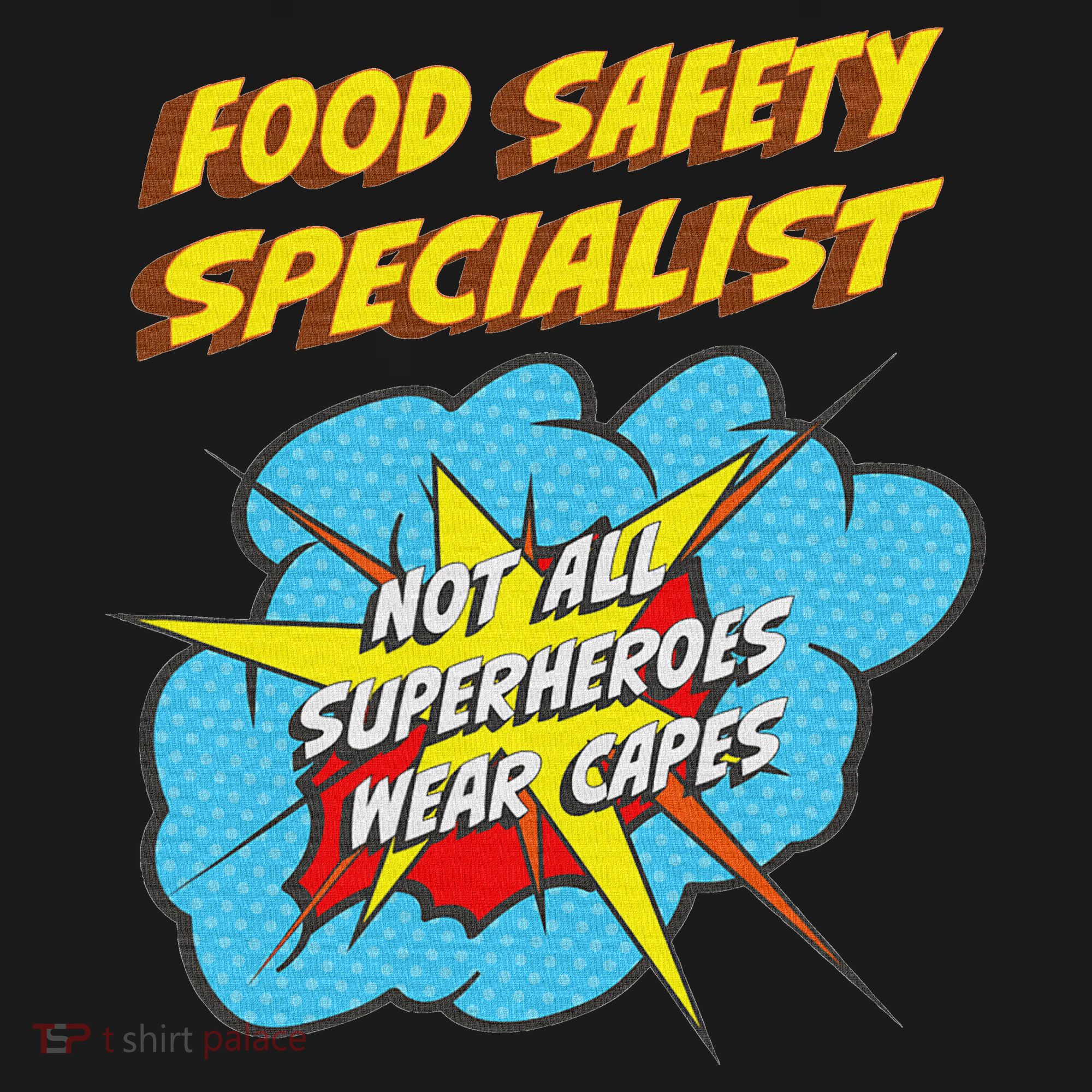Food Safety Specialist Funny Superhero Job Women's Hoodie