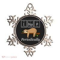 Funny Science Sloth Shirts I Nap Periodically Sloths Lovers Ornament thumb 0