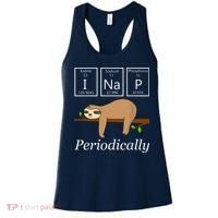 Funny Science Sloth Shirts I Nap Periodically Sloths Lovers Women's Tank Top thumb 0